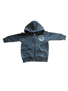 Outdoorable Zipup Hoodie Charcoal Grey