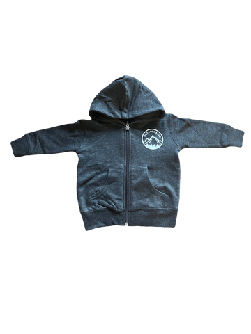 Outdoorable Zipup Hoodie Charcoal Grey