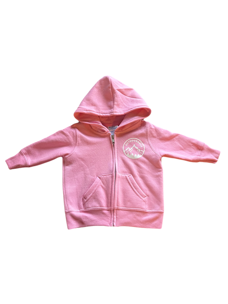 Bubblegum pink zip up hoodie sale